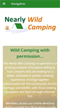 Mobile Screenshot of nearlywildcamping.org